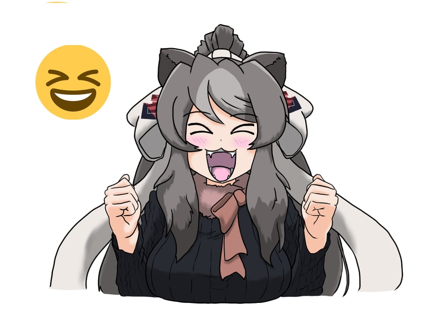 bergman's bear (kemono friends and 1 more) drawn by haro_(halo_kabe)