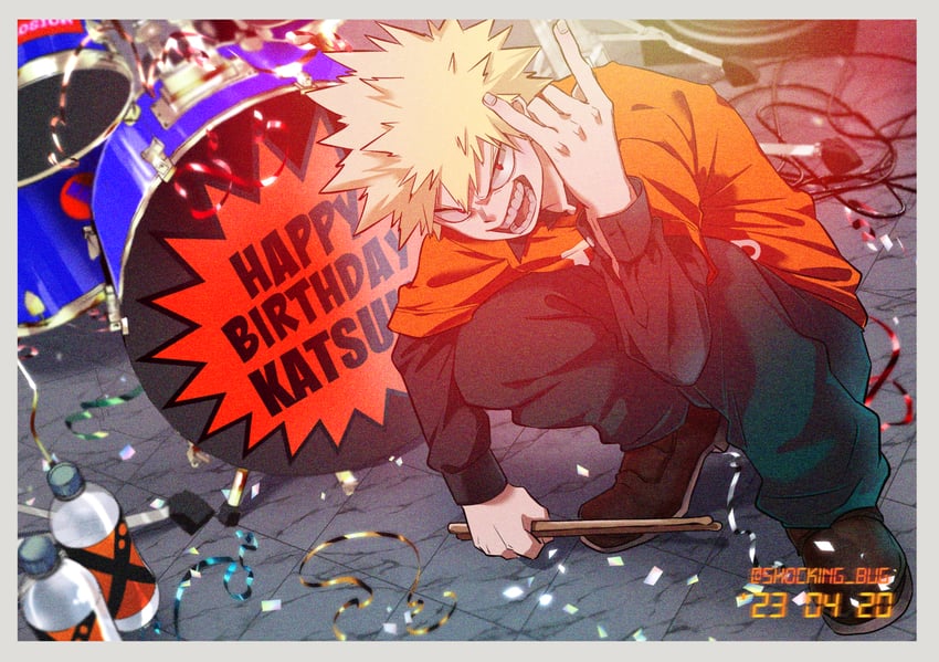 bakugou katsuki (boku no hero academia) drawn by nikaidou_iroha