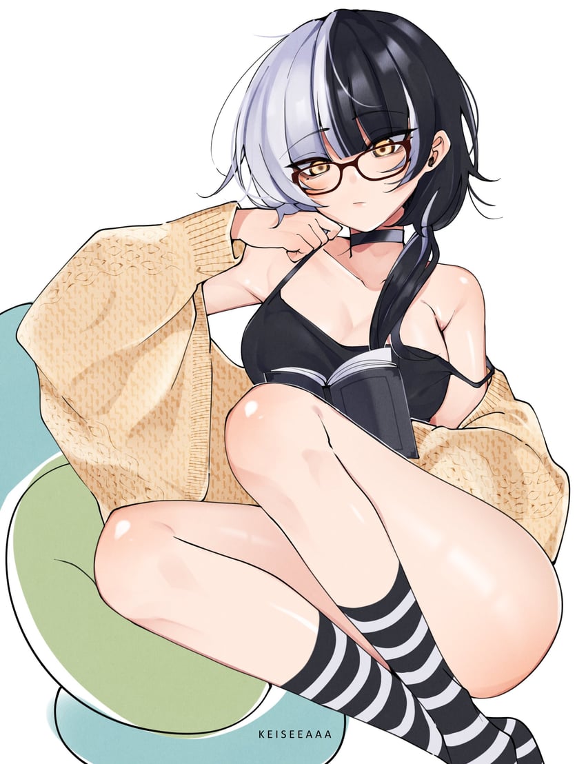 shiori novella (hololive and 1 more) drawn by keisea