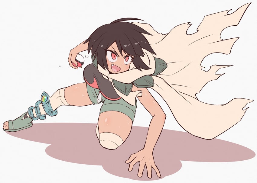 zinnia (pokemon and 1 more) drawn by kurachi_mizuki