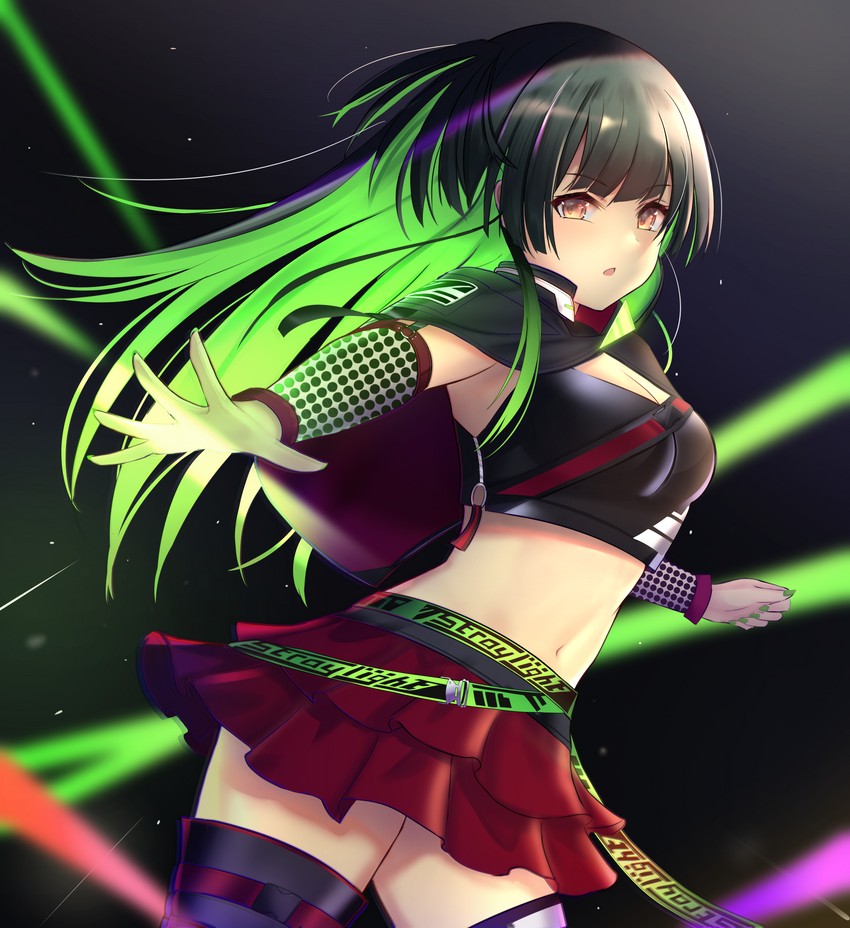 mayuzumi fuyuko (idolmaster and 1 more) drawn by moleshi