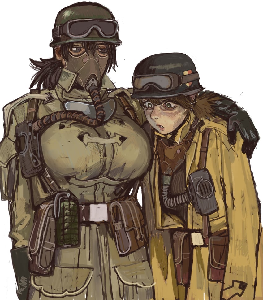 astra militarum and col. junten (warhammer 40k) drawn by mossacannibalis
