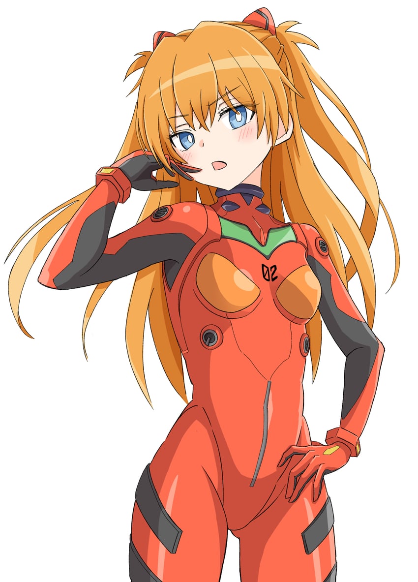 souryuu asuka langley (neon genesis evangelion) drawn by toushirou_(sugarwhite1046)