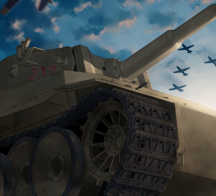 girls und panzer drawn by blew_andwhite