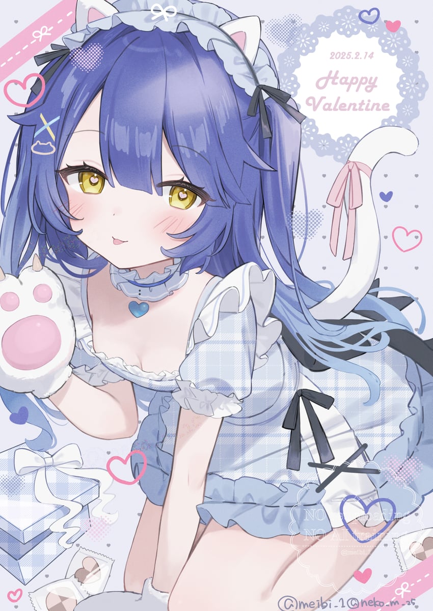 amamiya kokoro (nijisanji) drawn by meibi_1
