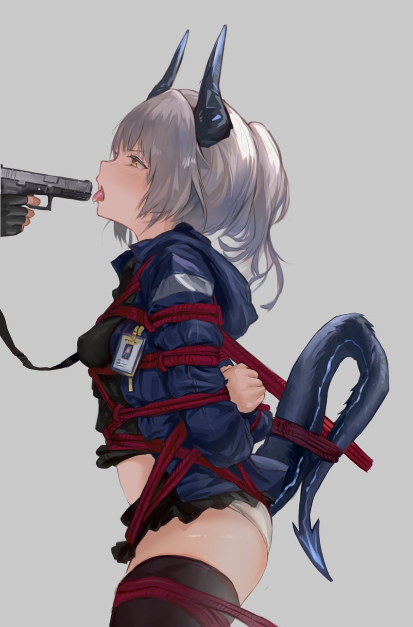liskarm (arknights) drawn by sawkm