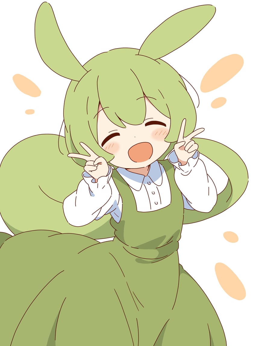 zundamon and ojou-sama zundamon (voiceroid and 1 more) drawn by zungurimukkuri_tarou