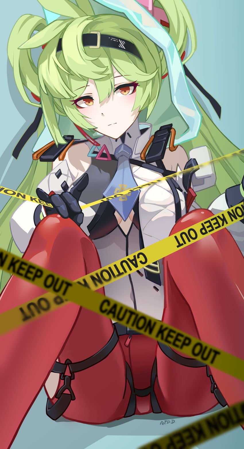 ai hyperion lambda (honkai and 1 more) drawn by ai_dongdong