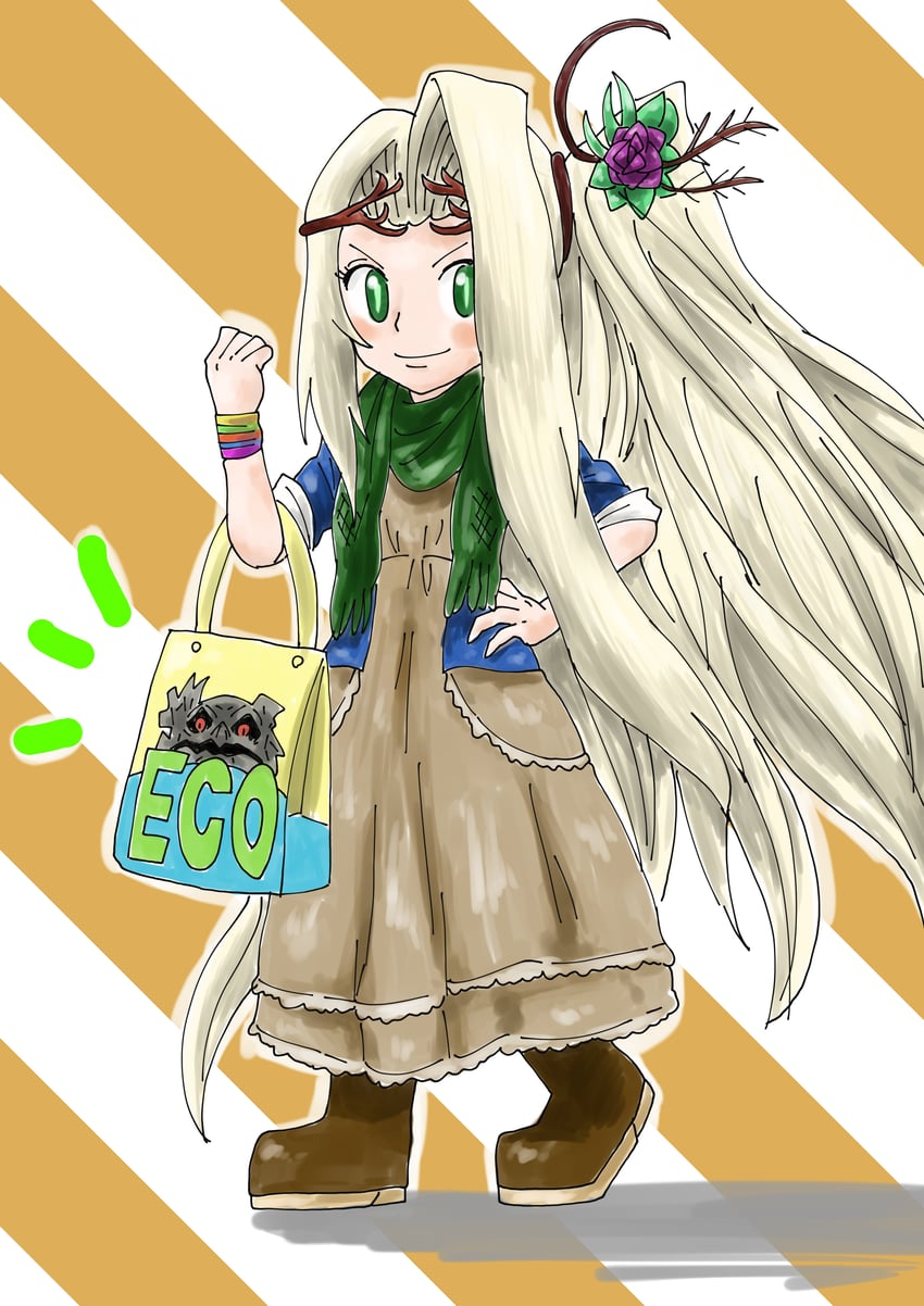 viridi and cragalanche (kid icarus and 1 more) drawn by kicdon