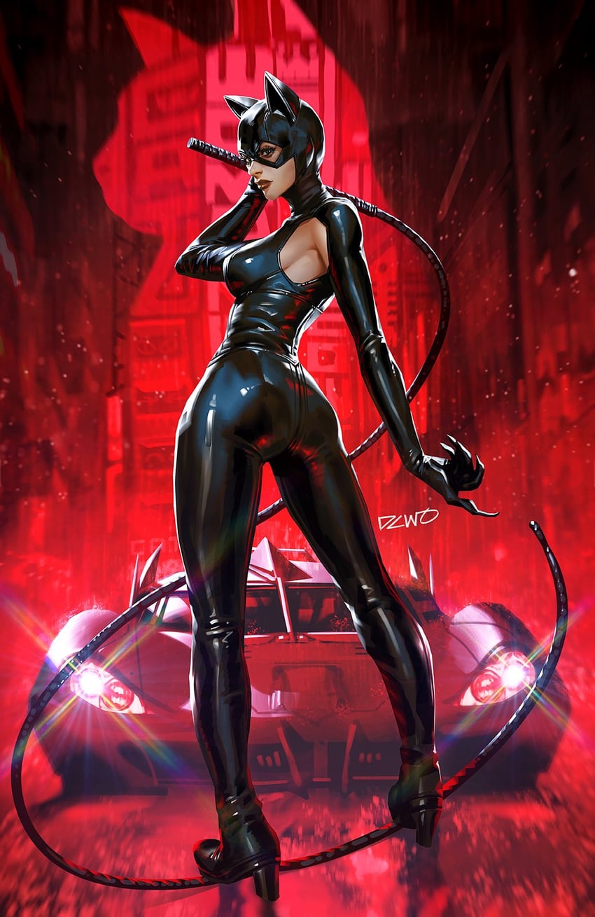 catwoman (dc comics and 1 more) drawn by dcwj