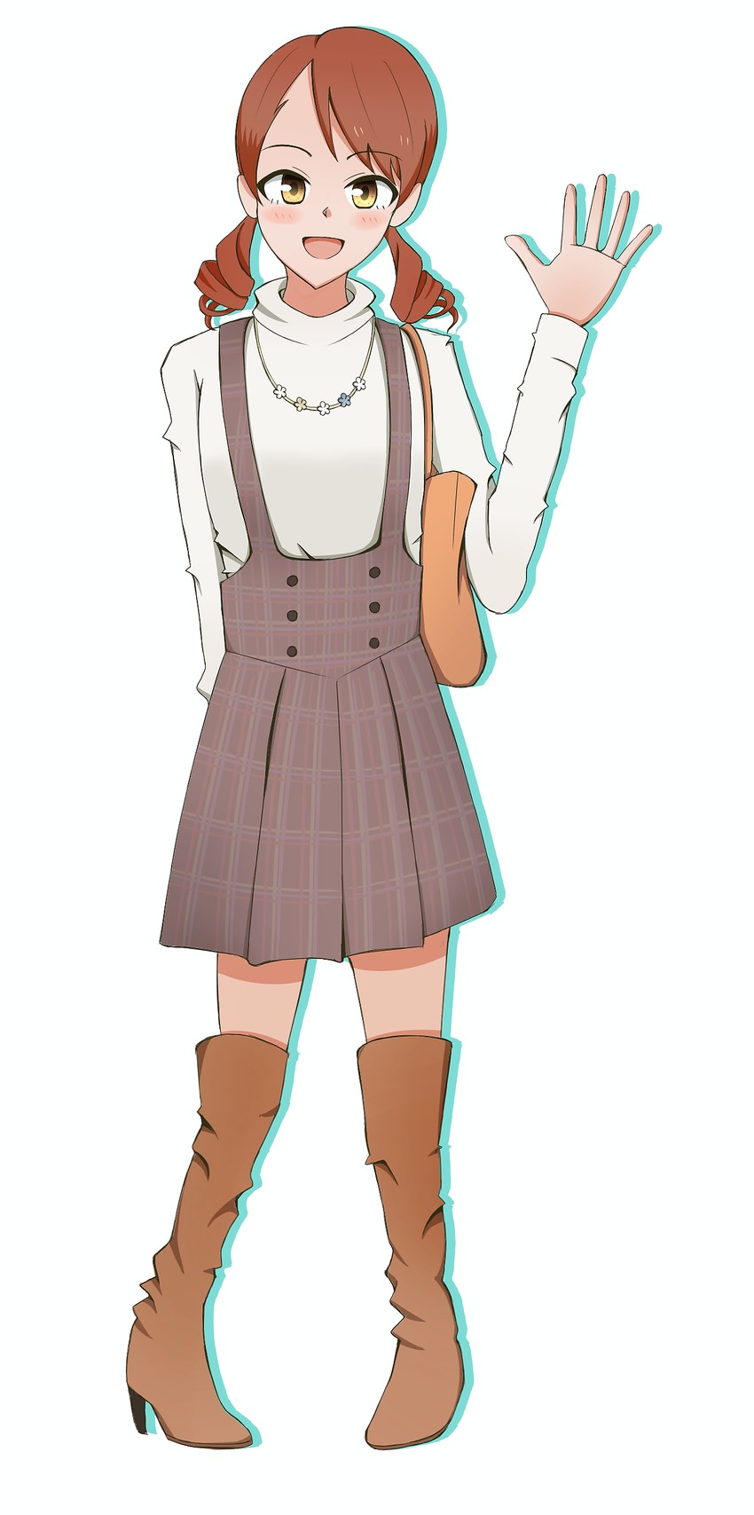 hojo karen (idolmaster and 1 more) drawn by izudayo
