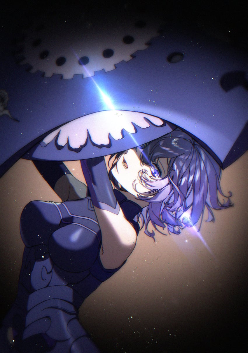 mash kyrielight (fate and 1 more) drawn by sattari