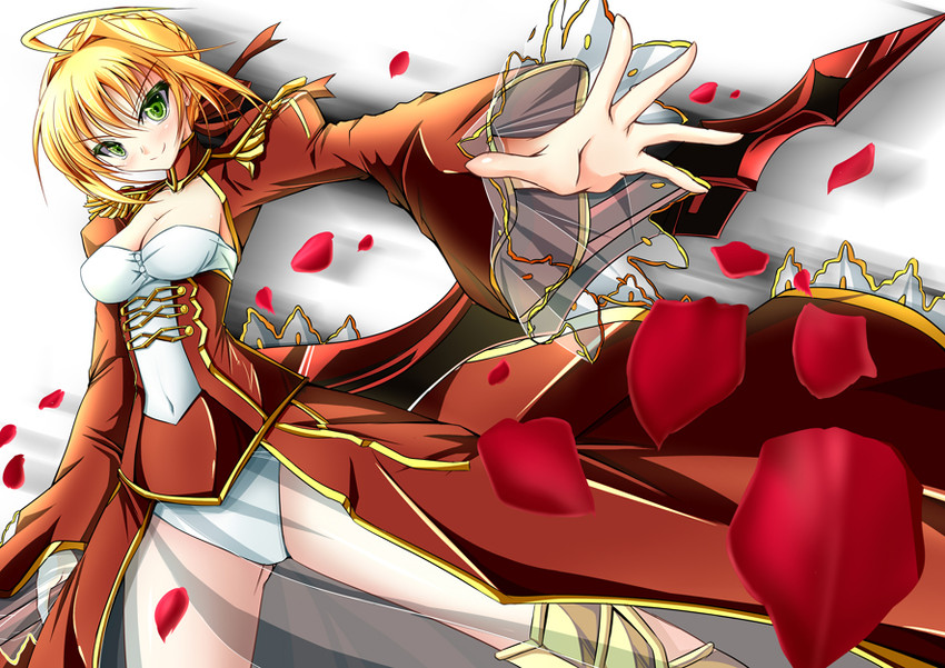 nero claudius (fate and 1 more) drawn by campbell_gichou