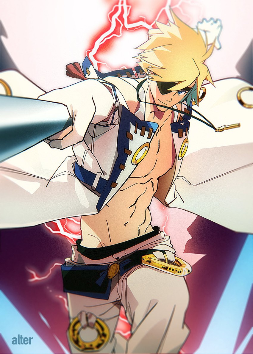 sin kiske (guilty gear and 1 more) drawn by alterab