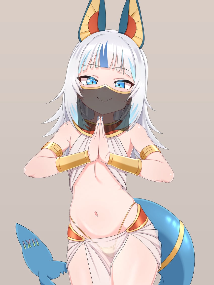 gawr gura (hololive and 1 more) drawn by mingkozus