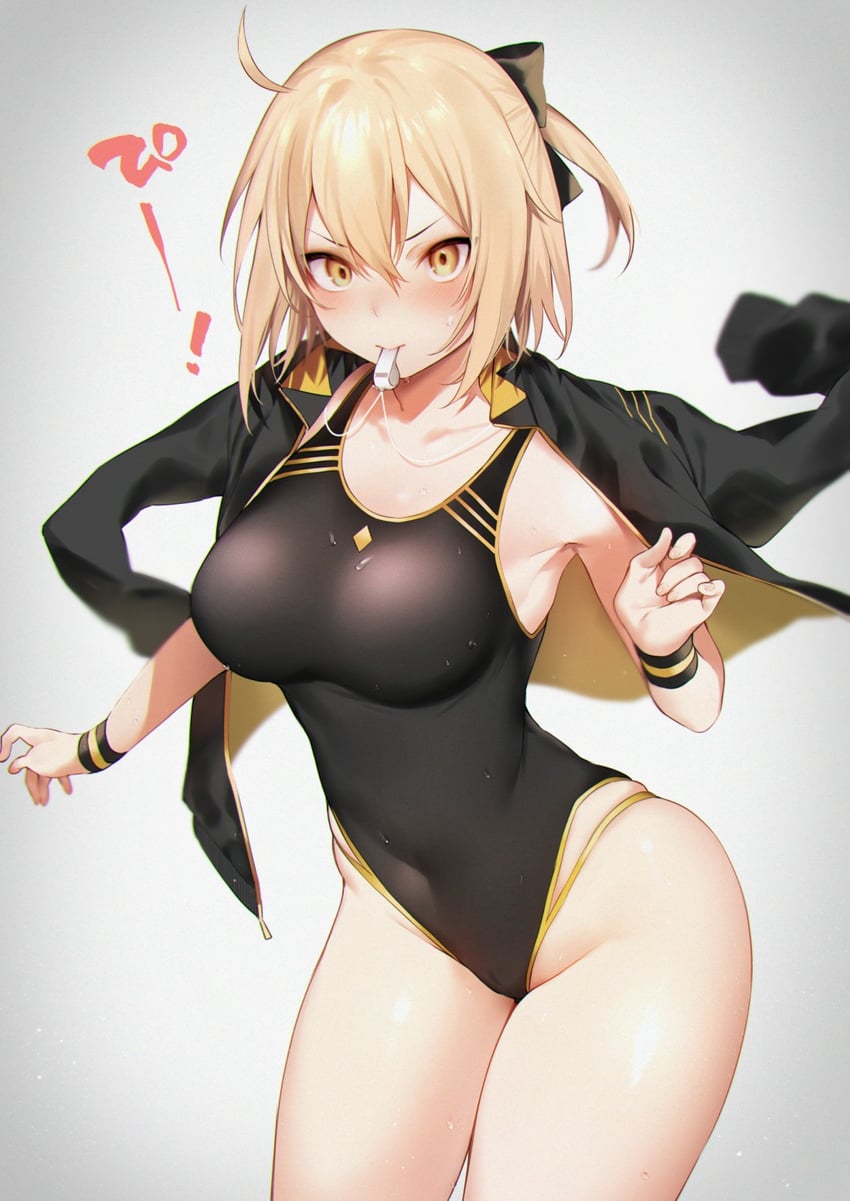 okita souji (fate and 1 more) drawn by danimaru