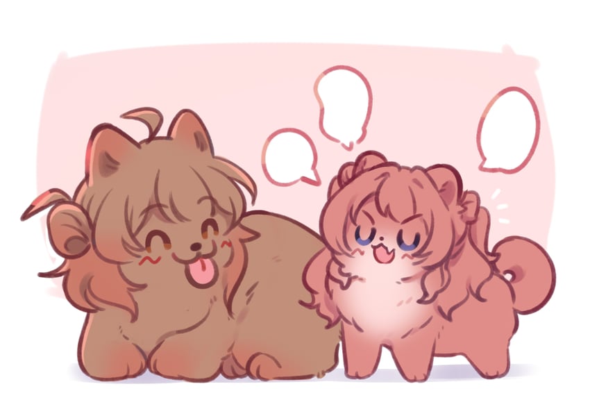 hanami ume and hanami saki (idolmaster and 1 more) drawn by iirin
