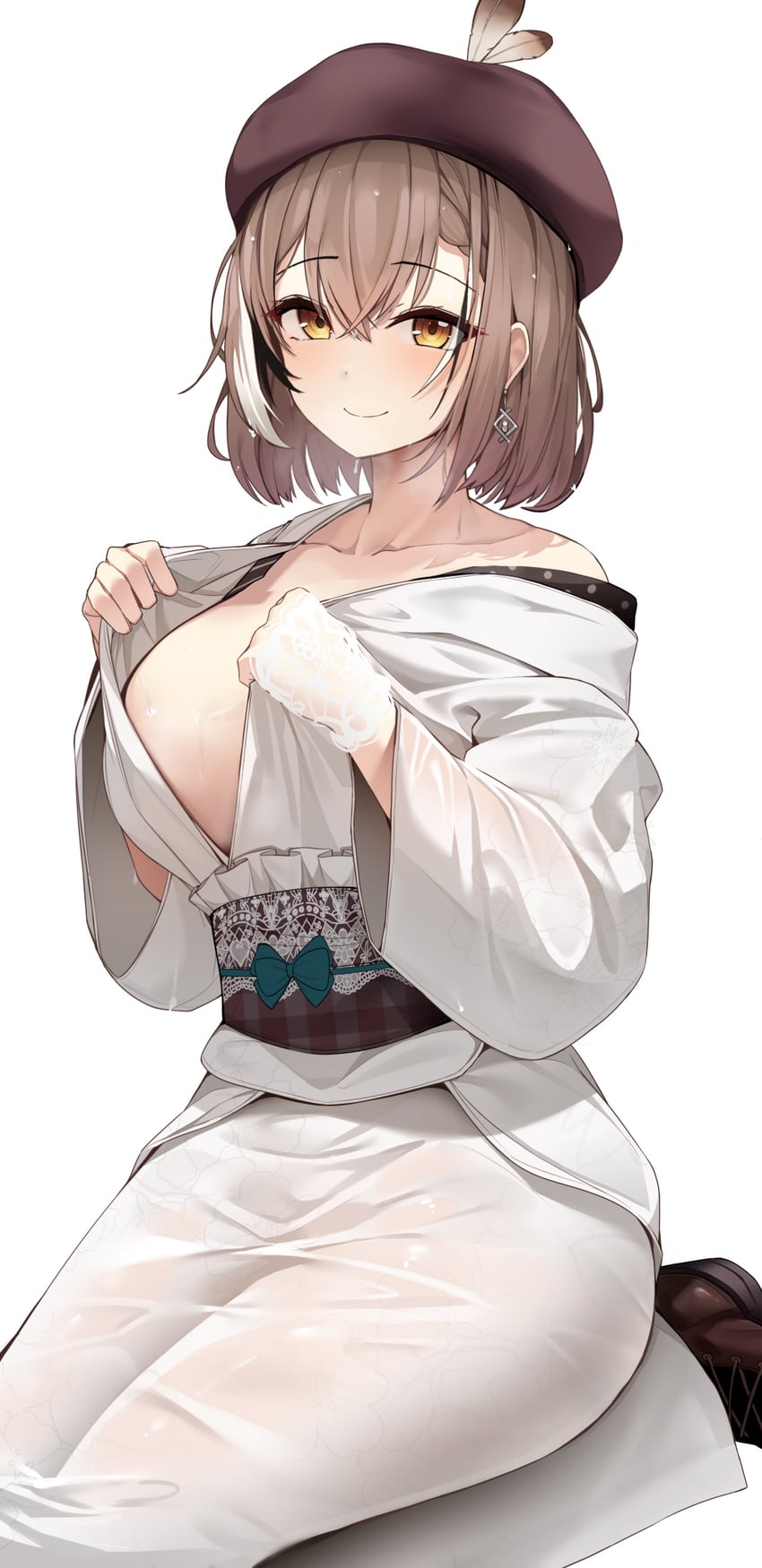 nanashi mumei (hololive and 1 more) drawn by ddangbi