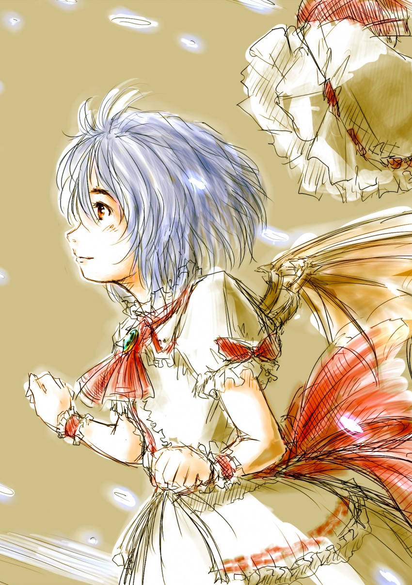 remilia scarlet (touhou) drawn by daro