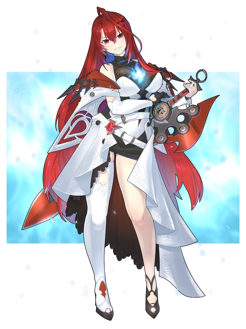 elizabeth rose bloodflame (hololive and 1 more) drawn by morningpanda