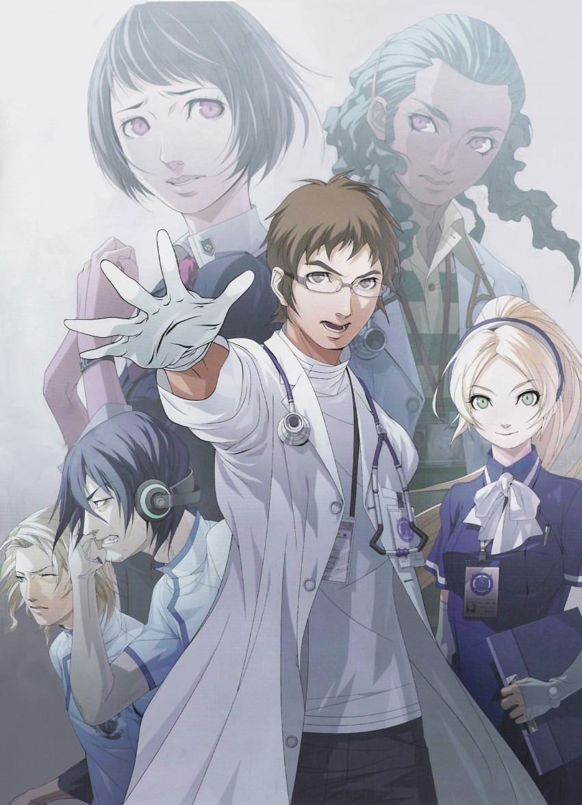 tonegawa anju, tsukimori kousuke, aragaki shuuya, sakura tougo, adel tulba, and 1 more (chou shittou caduceus) drawn by doi_masayuki