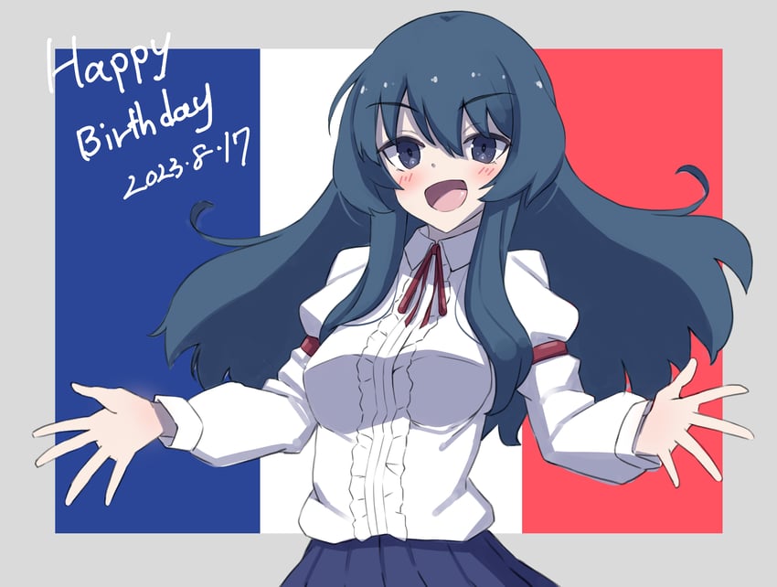 eclair (girls und panzer and 1 more) drawn by sattinittas