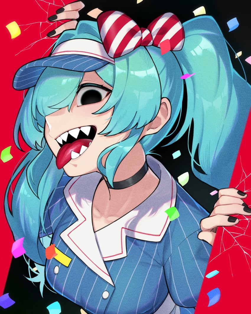 hatsune miku (vocaloid and 1 more) drawn by toriniku29