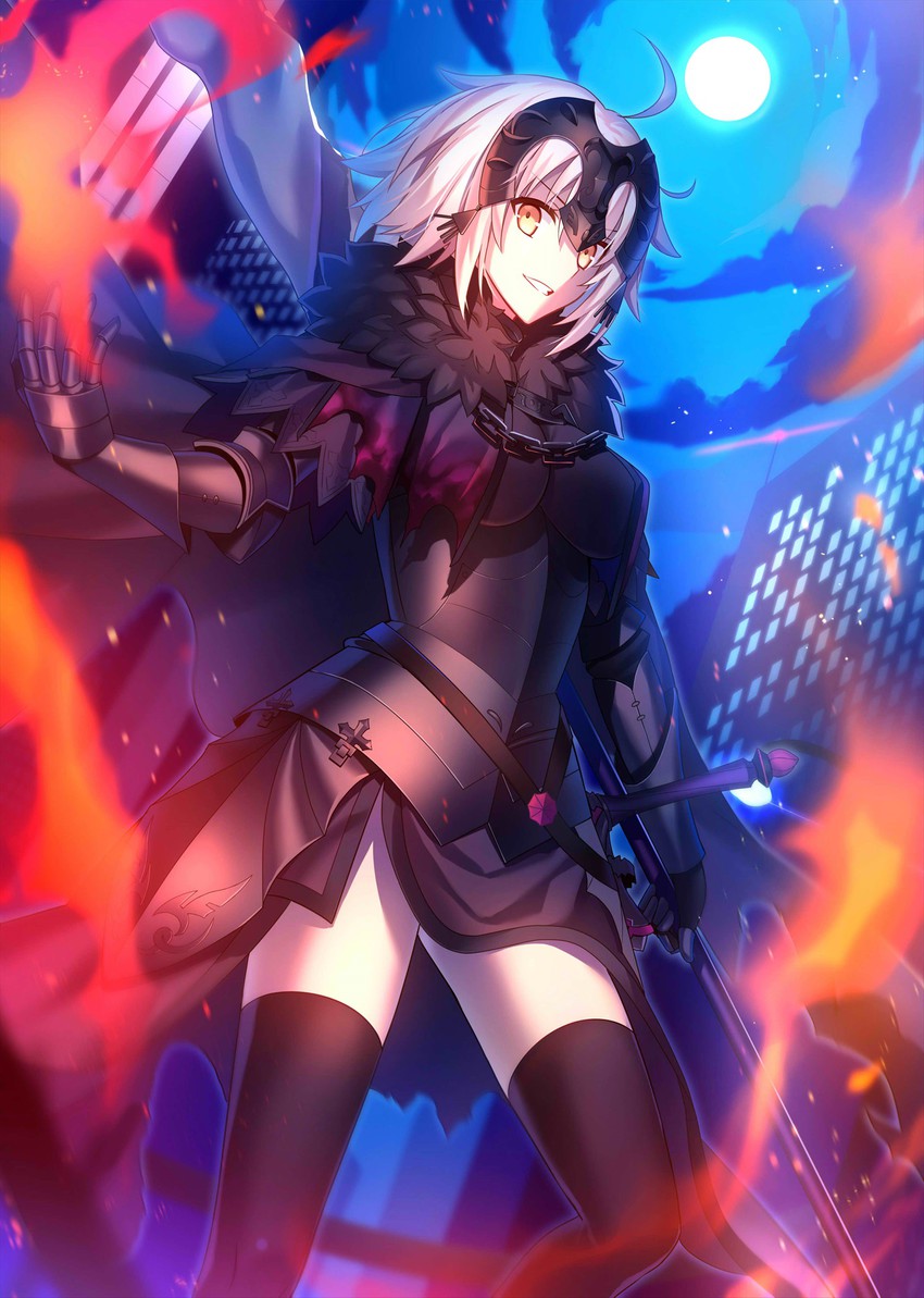 jeanne d'arc alter (fate and 1 more) drawn by fuyuki_(neigedhiver)