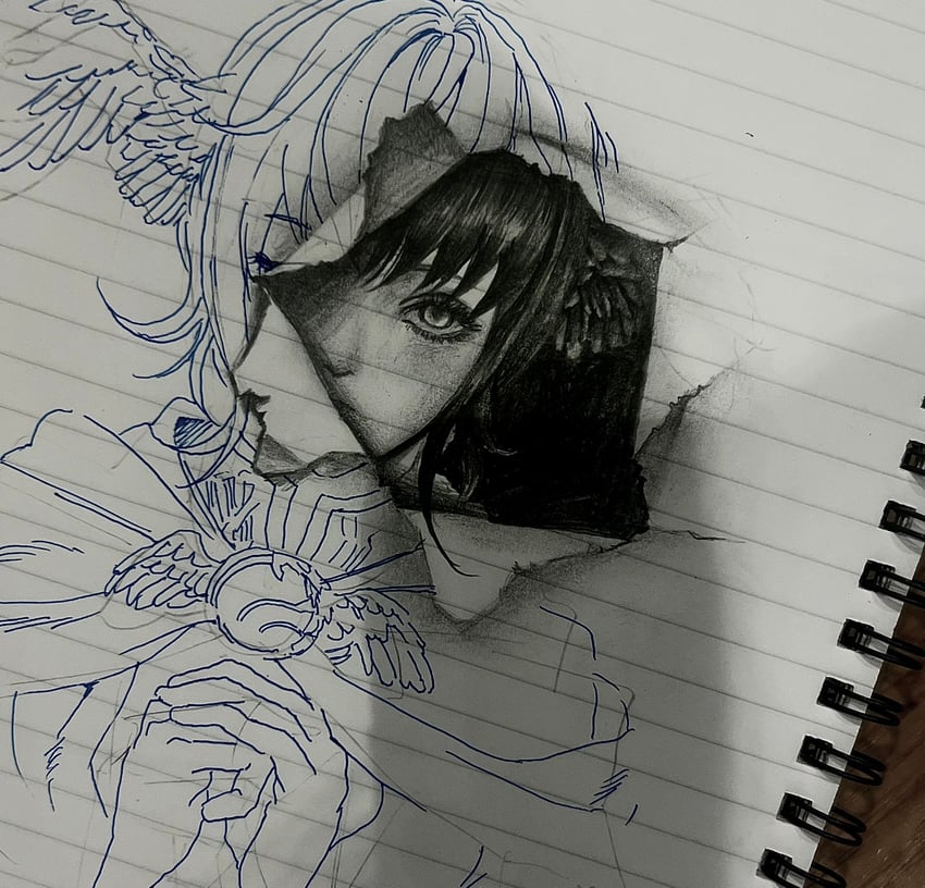 meteion (final fantasy and 1 more) drawn by yietwiu