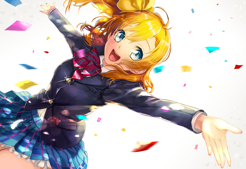 kosaka honoka (love live! and 1 more) drawn by kanipanda
