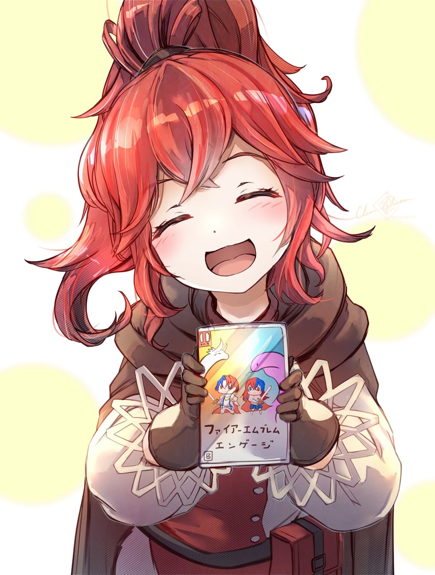 female alear, male alear, and anna (fire emblem and 1 more) drawn by clear_glass_(mildmild1311)