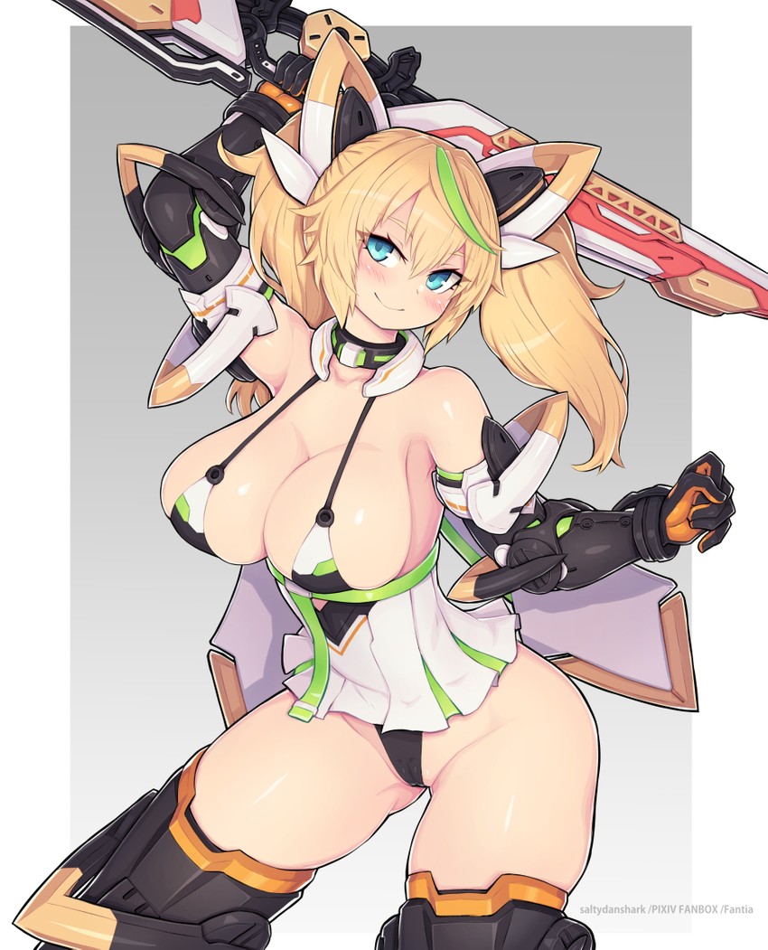 gene (phantasy star and 1 more) drawn by saltydanshark