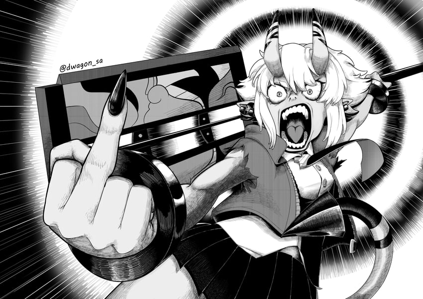 soukaku (zenless zone zero and 1 more) drawn by wagon_(dwagon_sa)