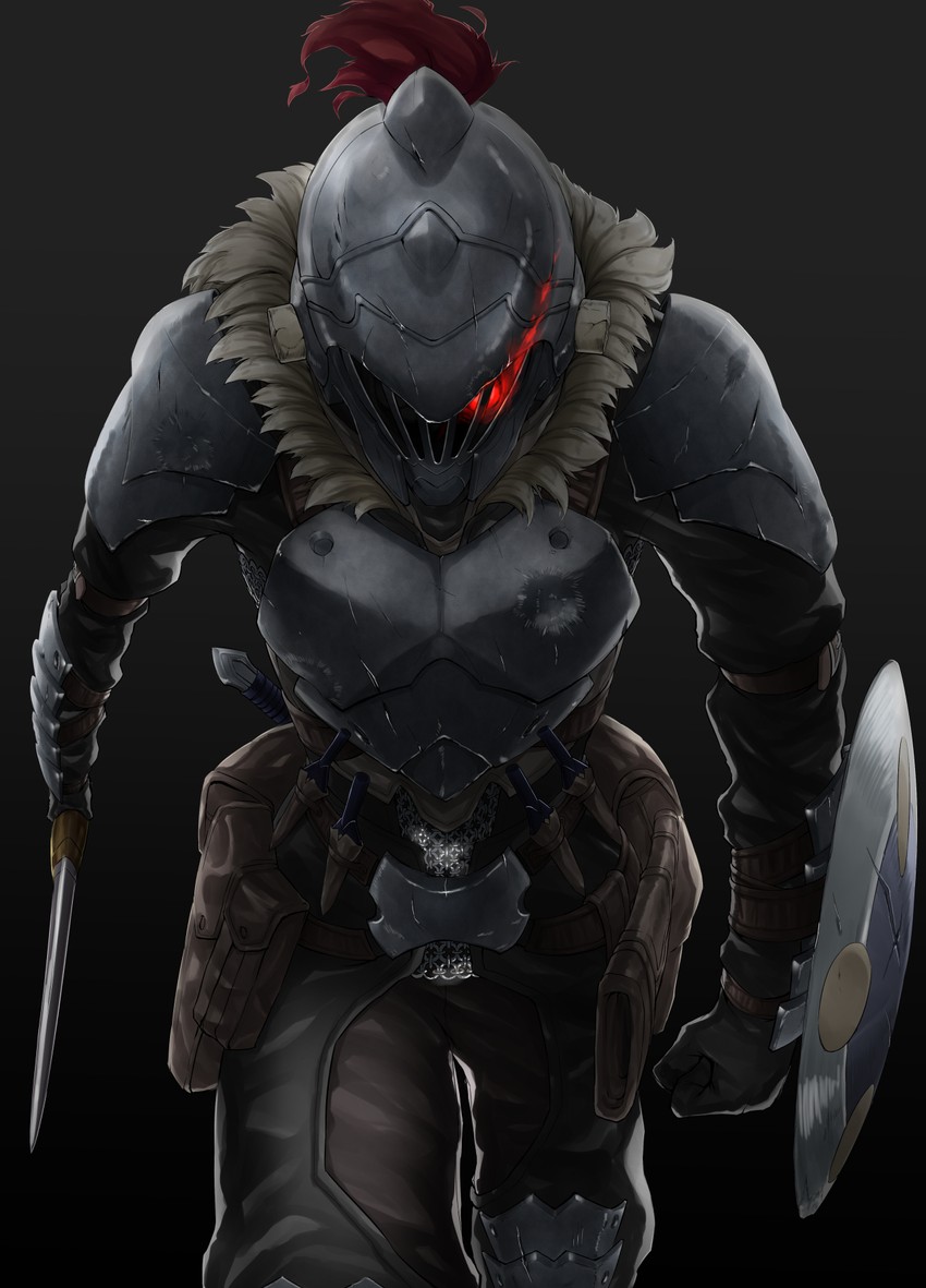 goblin slayer (goblin slayer!) drawn by zombie_mogura