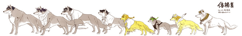 joseph joestar, kujo jotaro, kujo jolyne, giorno giovanna, jonathan joestar, and 2 more (jojo no kimyou na bouken and 8 more) drawn by pechi