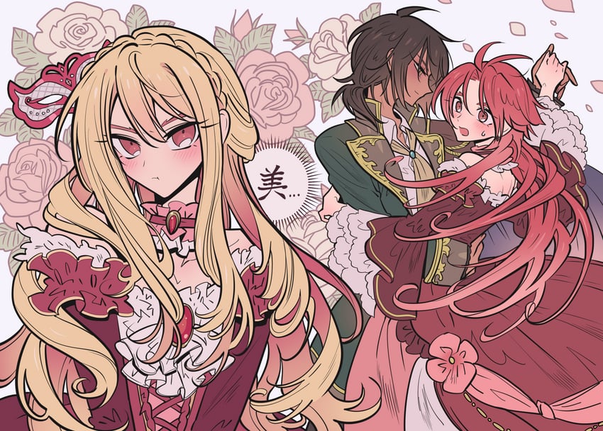 aliceforte lidlow and clown lapinblanc (nakigara no tori) drawn by meremero