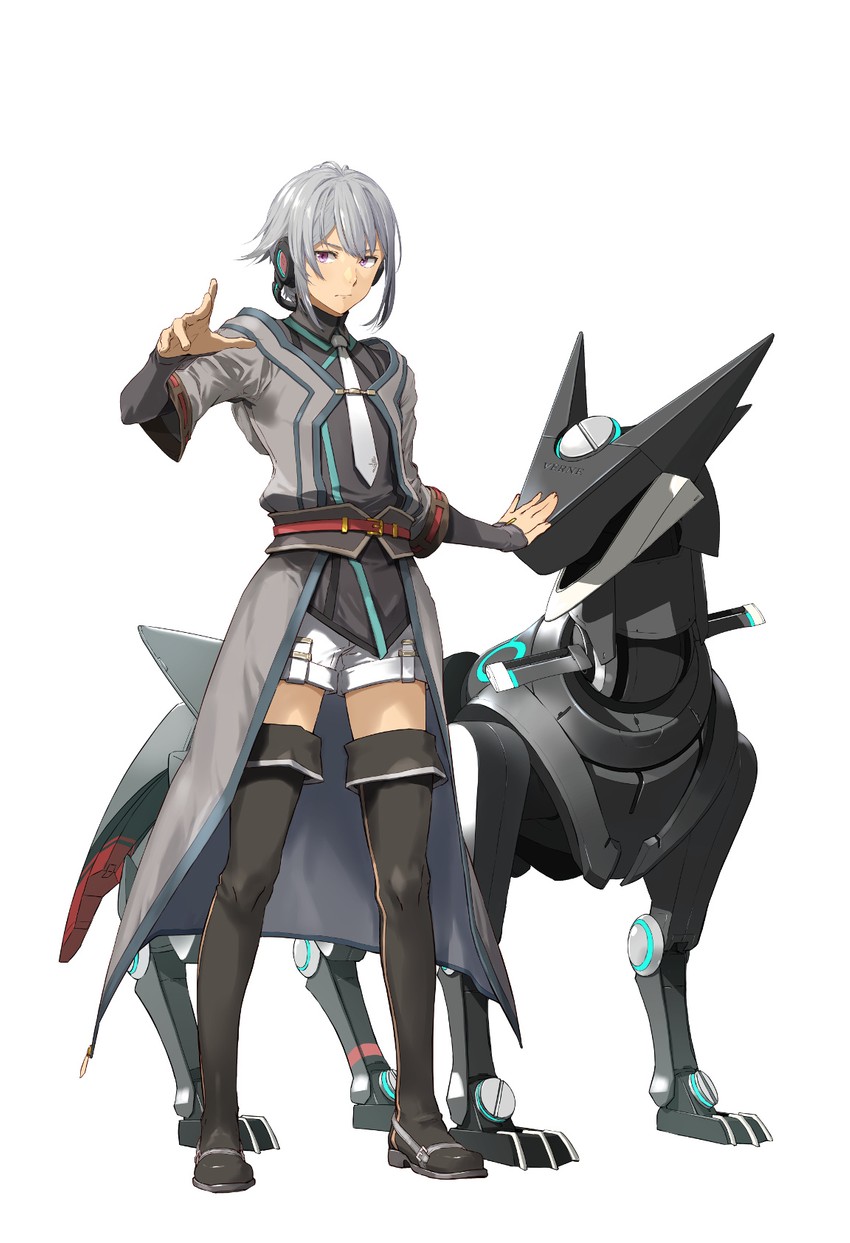 quatre salision and xeros (eiyuu densetsu and 2 more) drawn by enami_katsumi