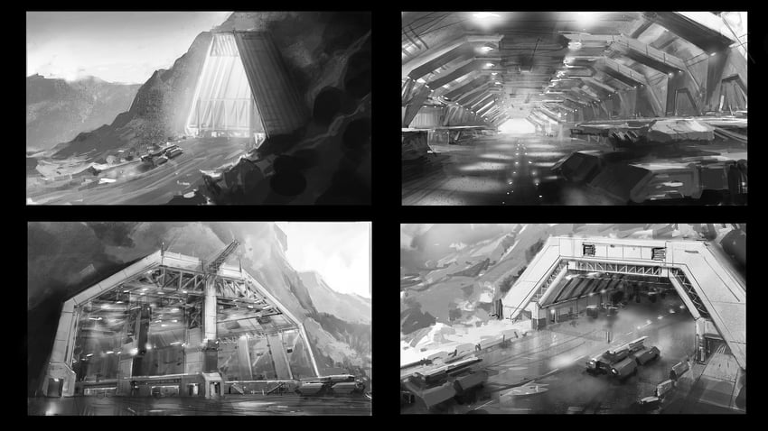 eve online and 1 more drawn by galan_pang
