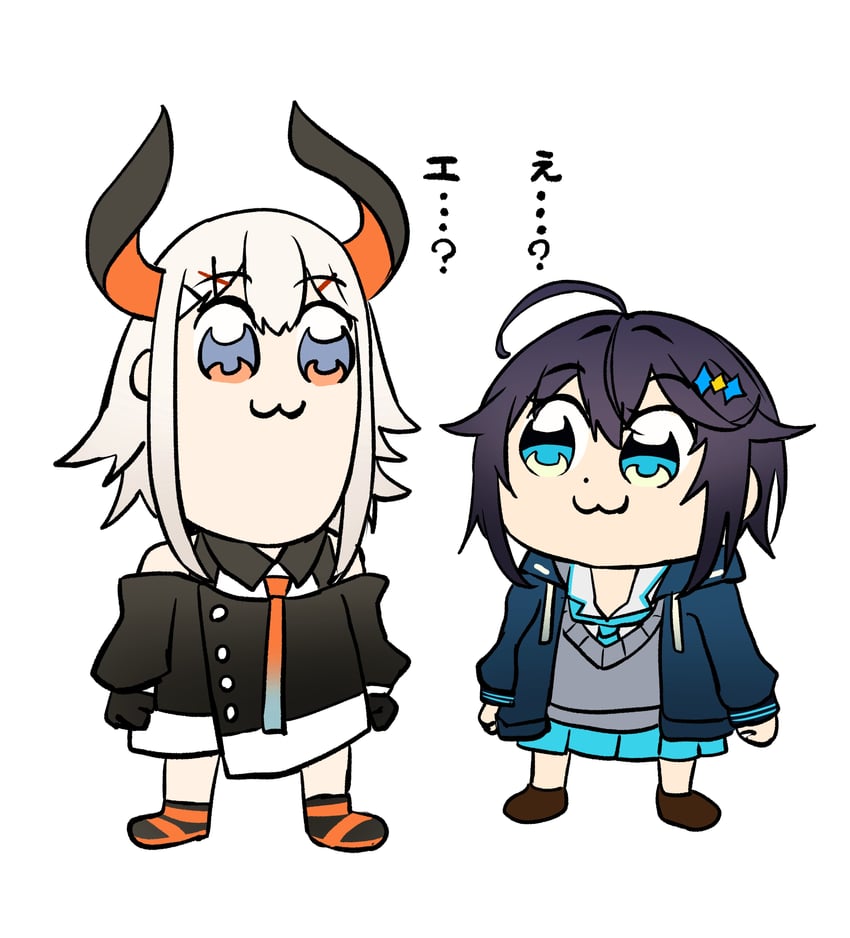 levi elipha and sorahoshi kirame (nijisanji and 1 more) drawn by yuki_maccha_(yukimattya10)