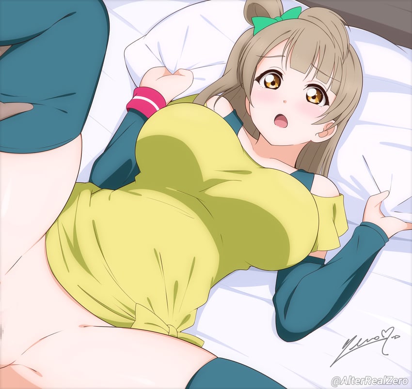 minami kotori (love live! and 1 more) drawn by alterrealzero
