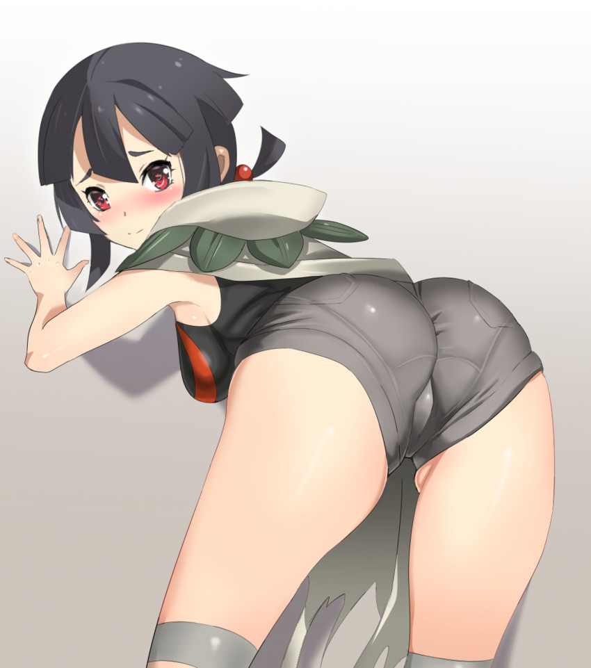 zinnia (pokemon and 1 more) drawn by mushi_gyouza