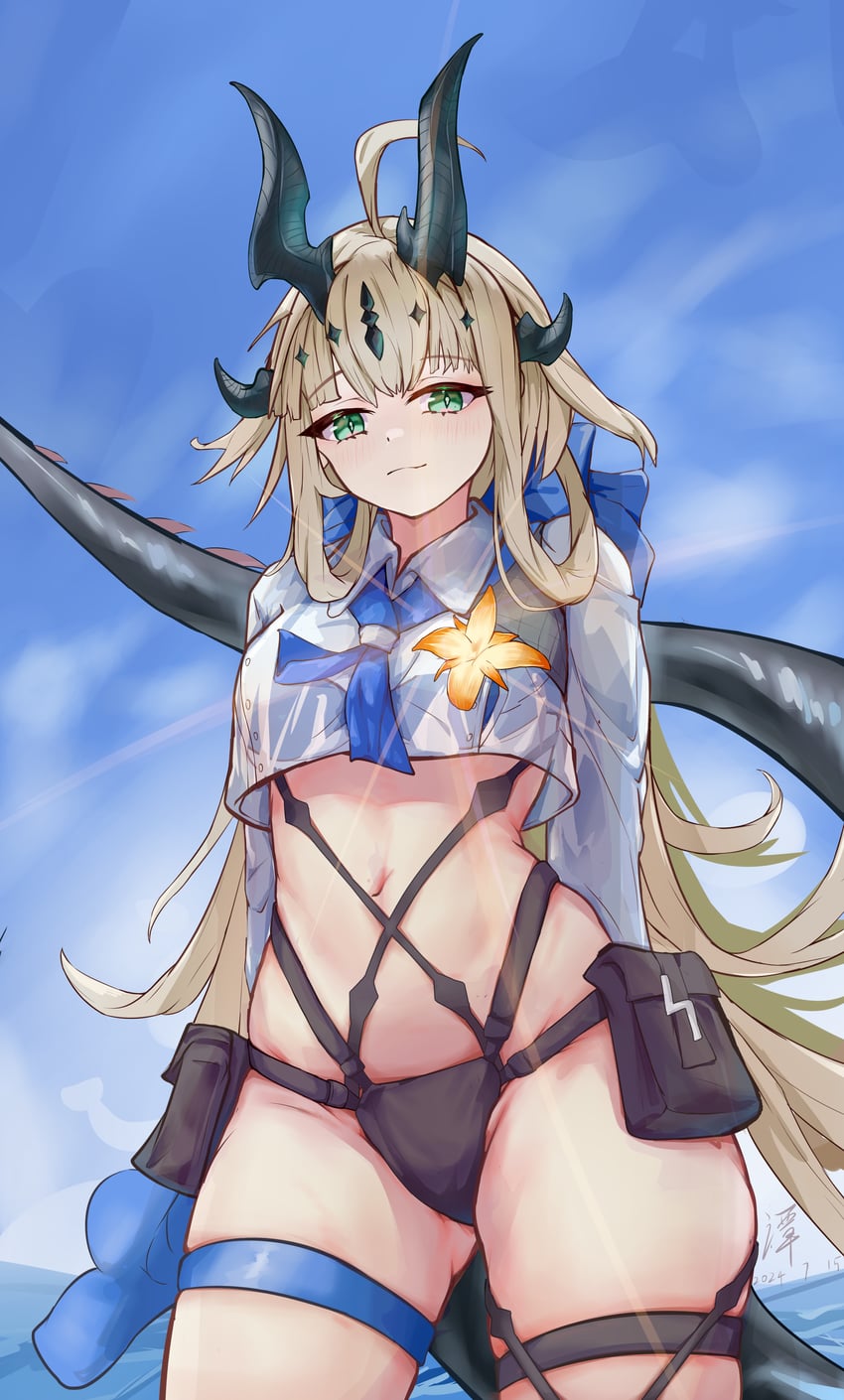 reed and reed the flame shadow (arknights) drawn by tabula_rasa_(user_mvre4483)