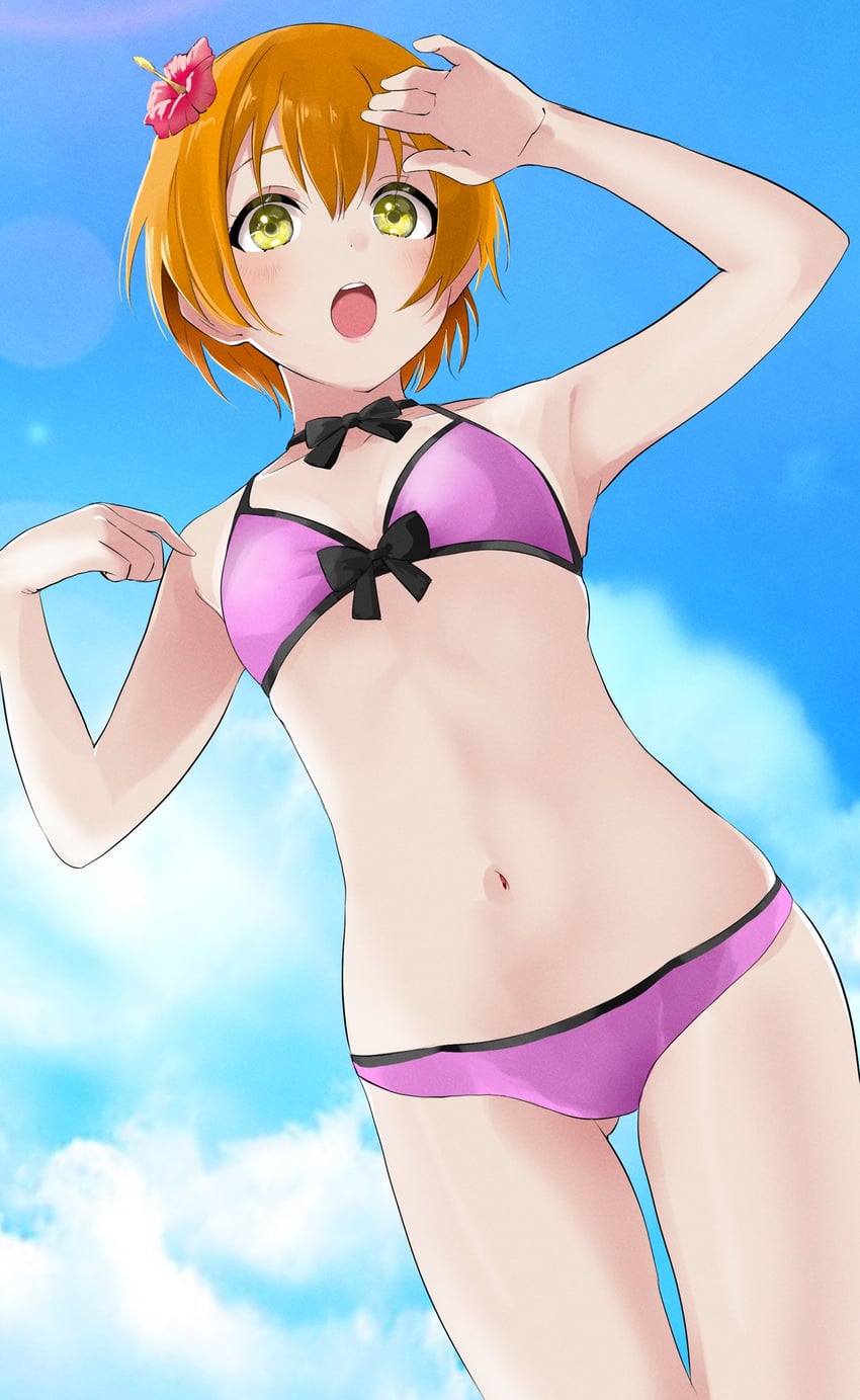 hoshizora rin (love live! and 1 more) drawn by hanamaruyama628