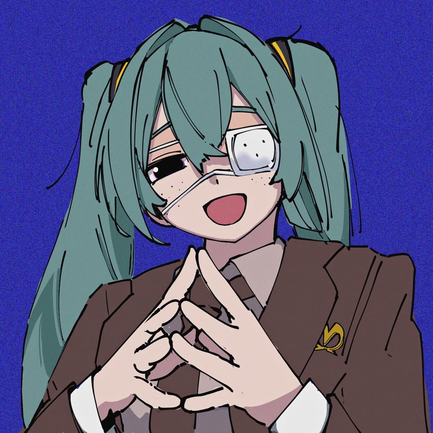 hatsune miku (vocaloid and 1 more) drawn by 0_onibi