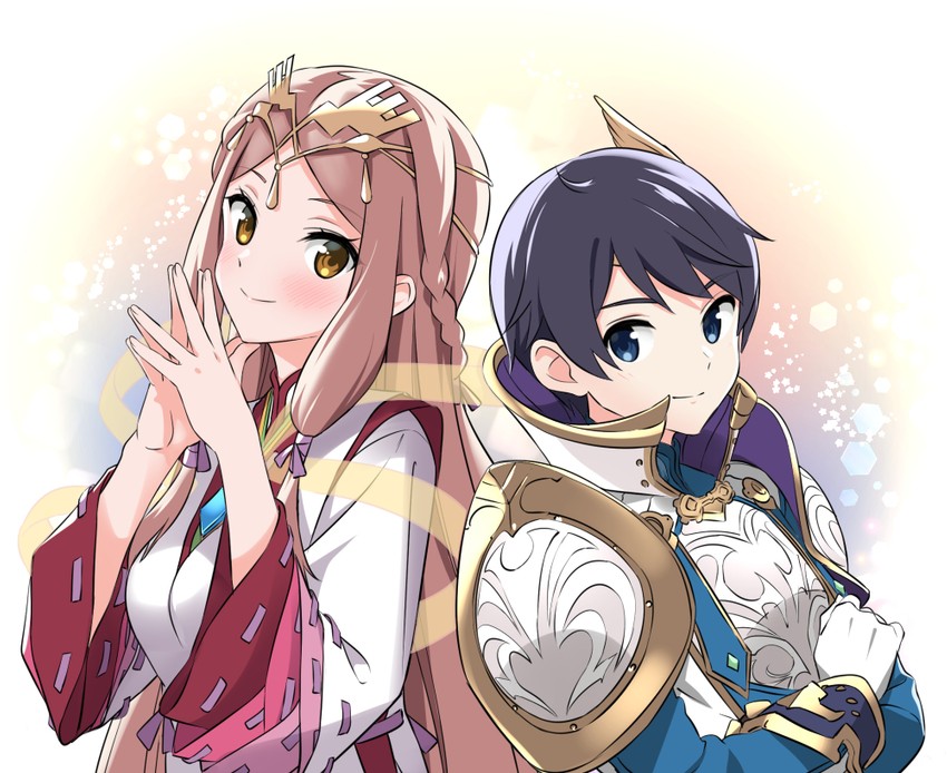 fan la norne and hugo ardanach (xenoblade chronicles and 2 more) drawn by taromarun