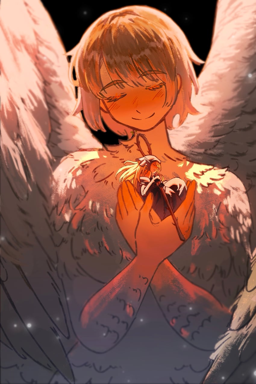 marcille donato and falin touden (dungeon meshi) drawn by c9h18helloworld