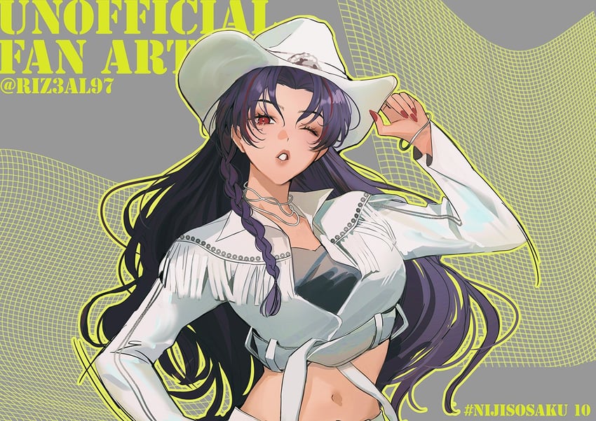 scarle yonaguni (nijisanji and 1 more) drawn by riz3
