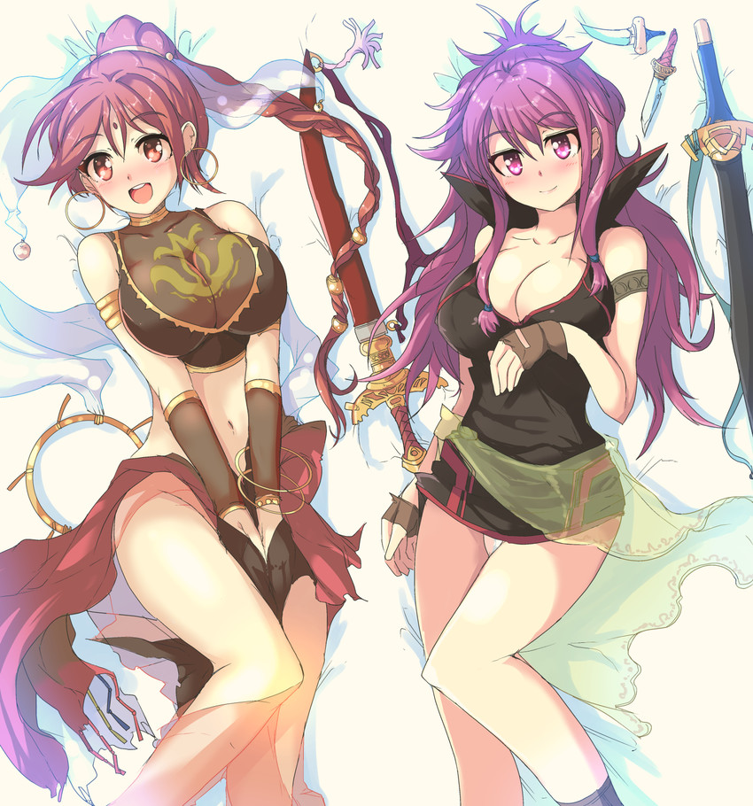 marisa and tethys (fire emblem and 1 more) drawn by echizen_(hvcv)