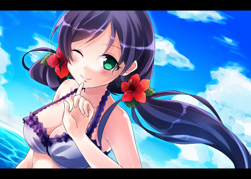 tojo nozomi (love live! and 1 more) drawn by kida_mochi