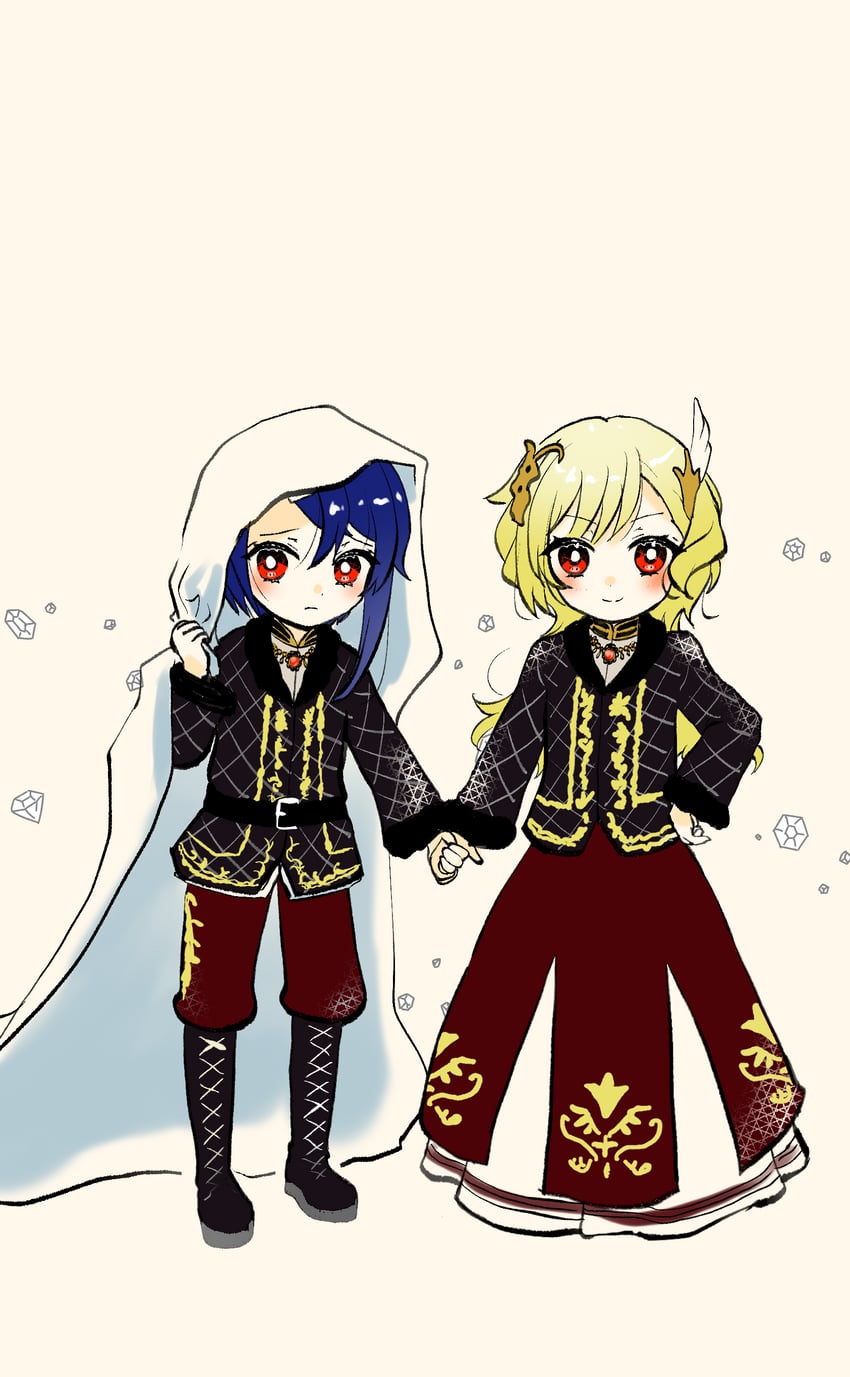 citrinne and alcryst (fire emblem and 1 more) drawn by mu_tu_bu